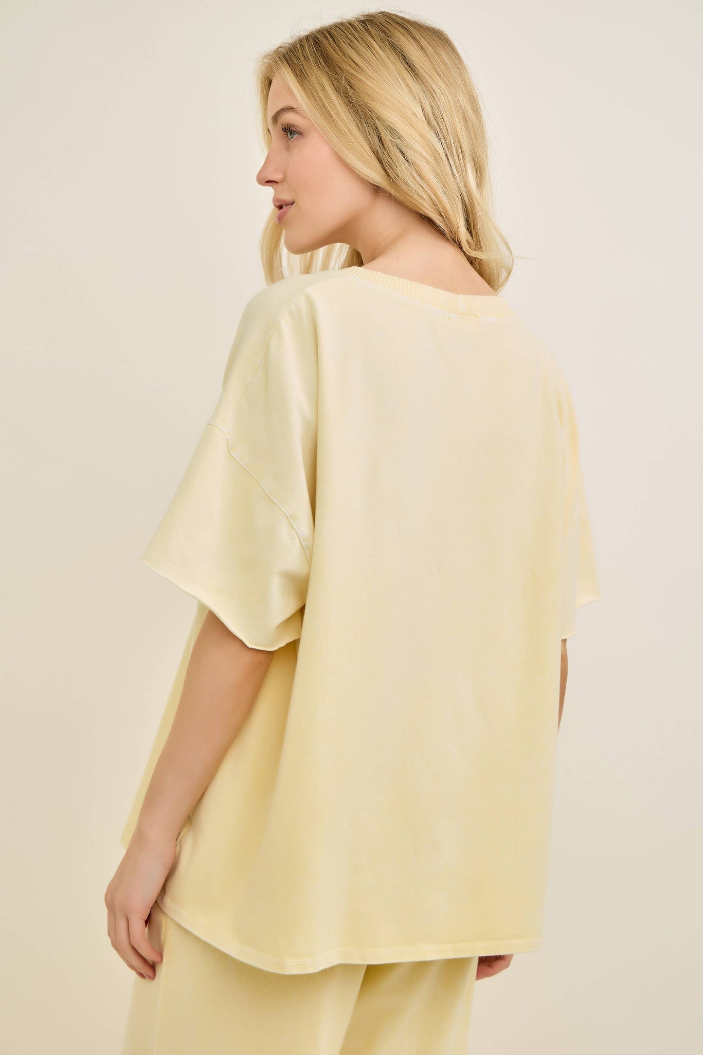 MineralWash VNECK everyday Tshirt HT4166