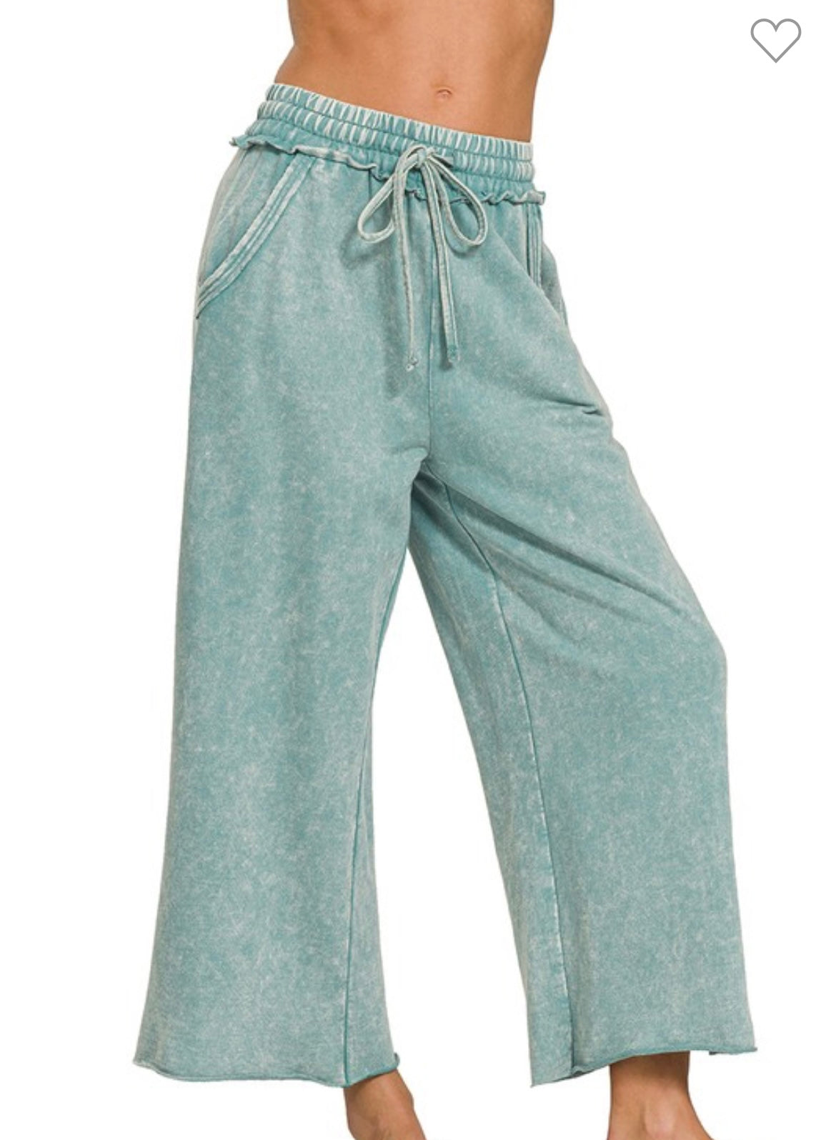 Zenana wide leg palazzo sweatpant