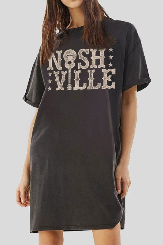 Nashville Graphic Tee Dress