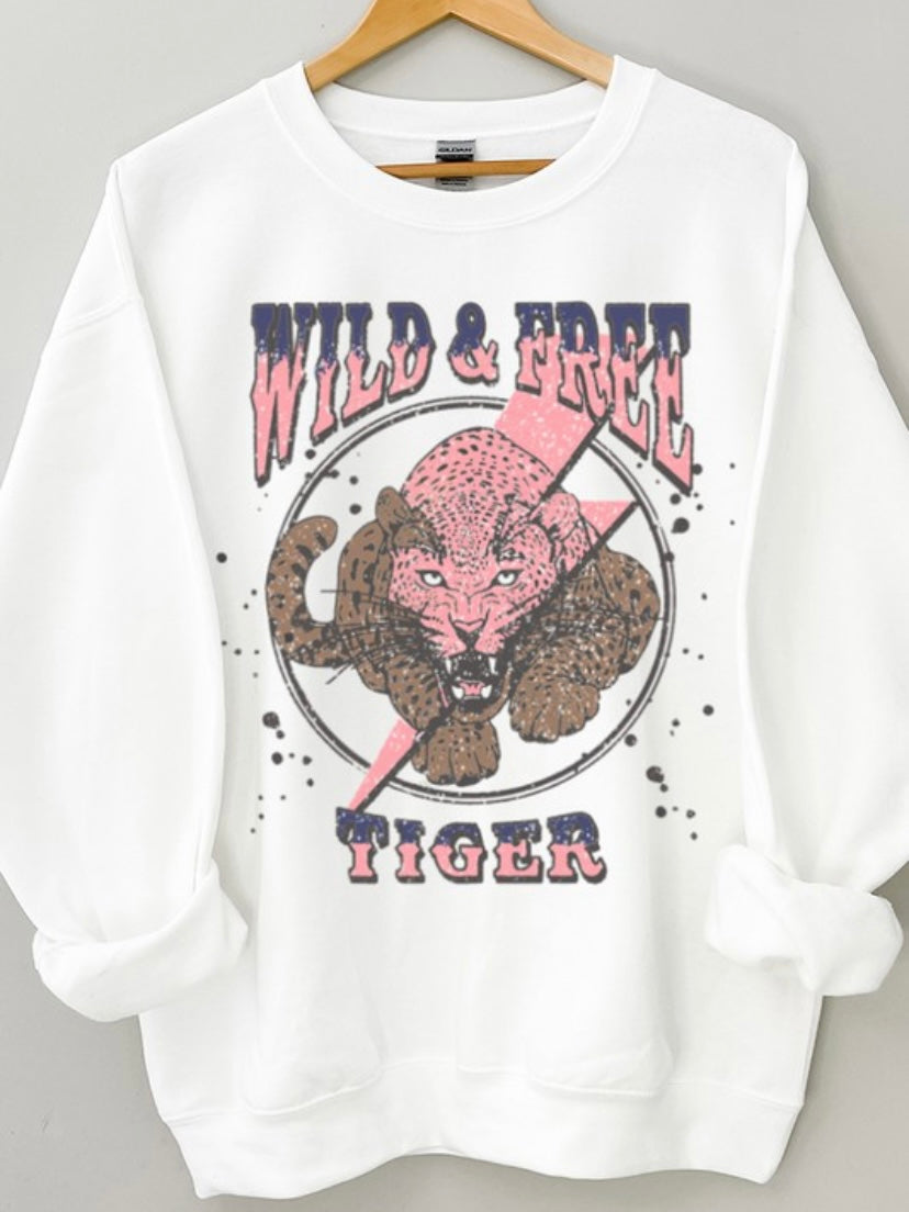 Wild & Free Tiger Sweatshirt