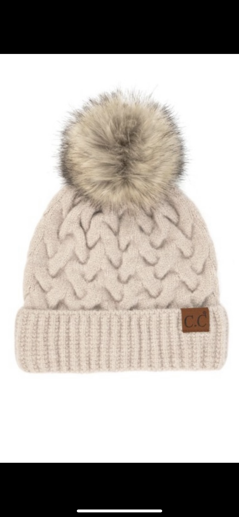 CC Knitted Beanie