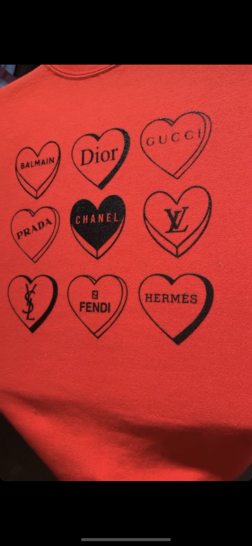 Valentines Heart Sweatshirt