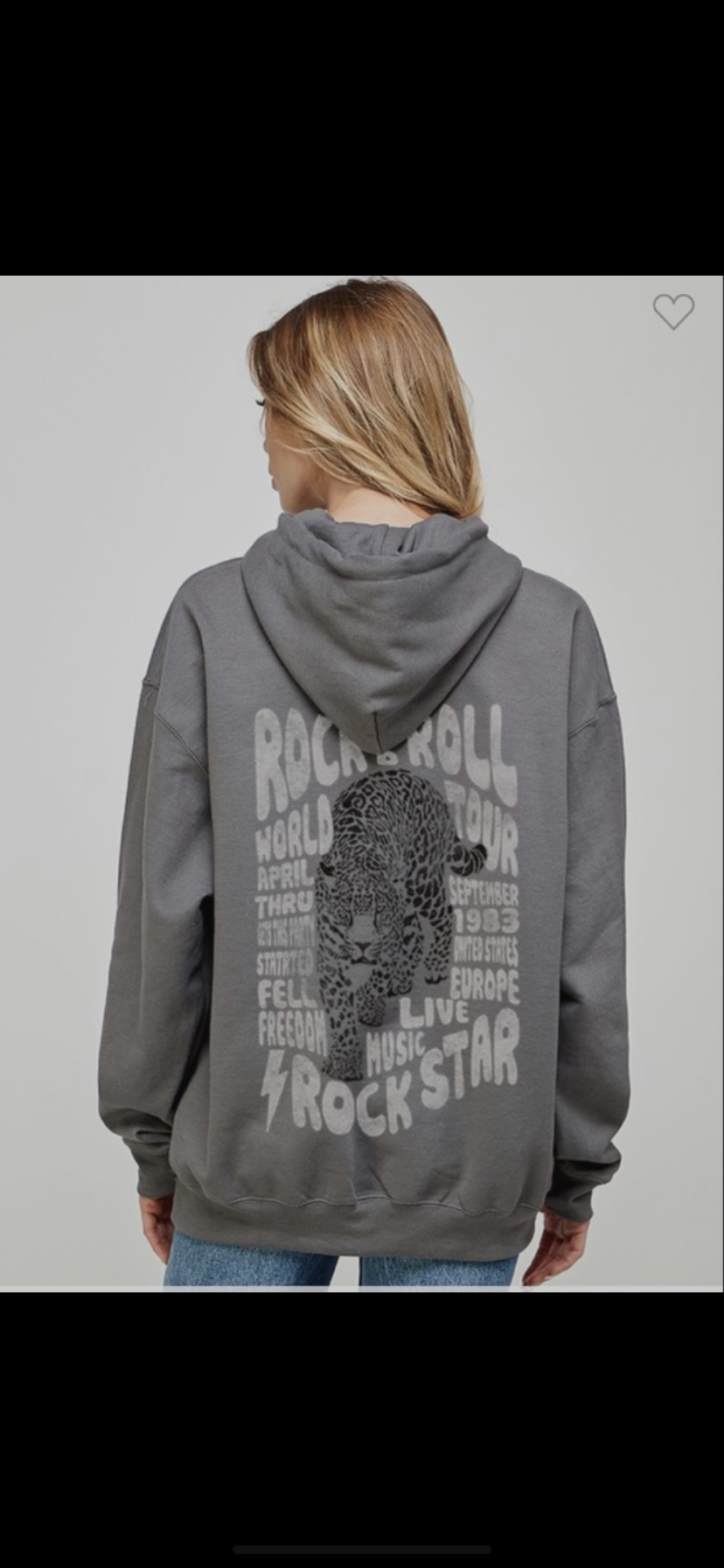 Rockstar Graphic Tiger Hoodie