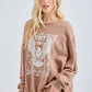 Mineral Washed Free Spirit Graphic sweatshirt HT4150P6