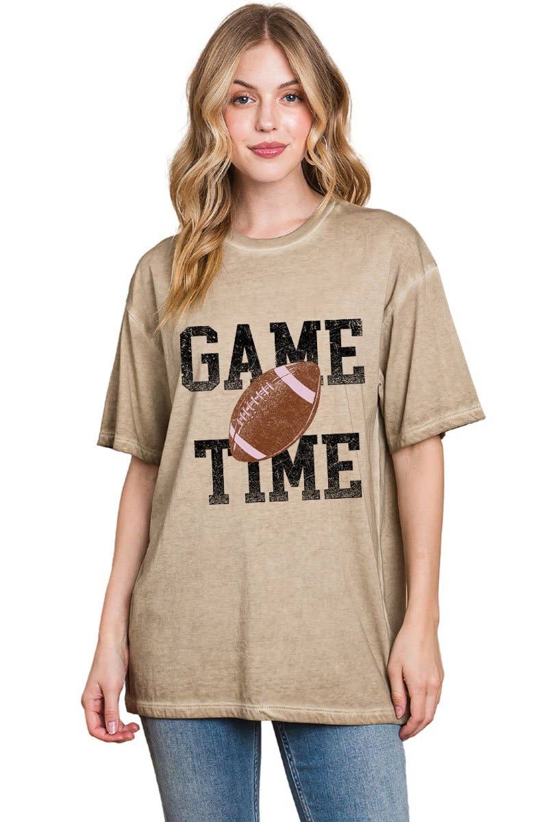 Zutter Game Time Football Graphic T-shirt