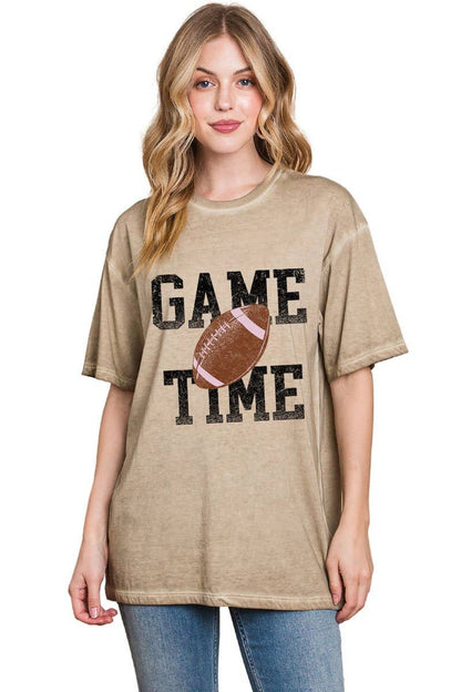 Zutter Game Time Football Graphic T-shirt
