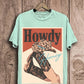 Lotus Howdy Honey leopard Graphic T-shirt