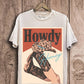 Lotus Howdy Honey leopard Graphic T-shirt