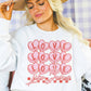 Good Day Street LOVE LIKE JESUS OVERSIZED SWEATSHIRT