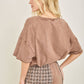 MineralWash VNECK everyday Tshirt HT4166