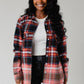 Red & Brown Bleached Flannel