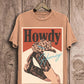 Lotus Howdy Honey leopard Graphic T-shirt