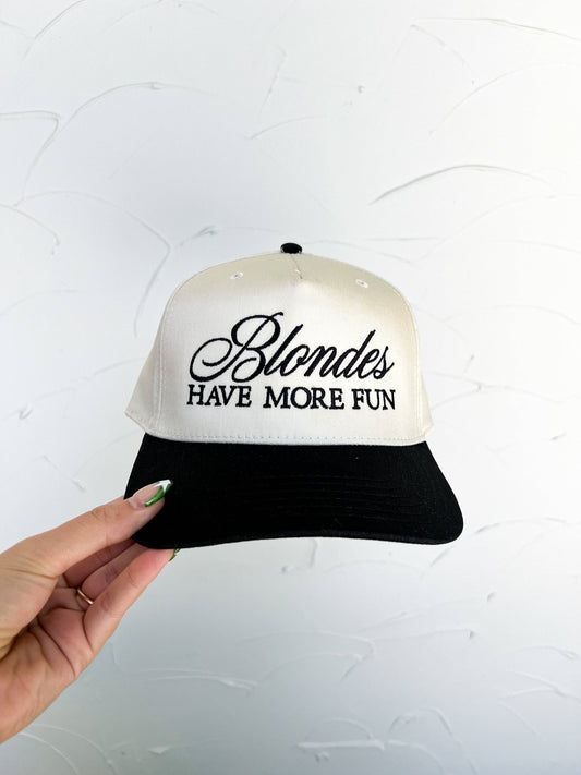 Blondes/Brunettes Have More Fun Trucker