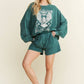 Mineral Washed Free Spirit Graphic sweatshirt HT4150P6