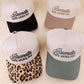 Brunettes Have More Fun Two Tone Camo Trucker