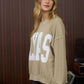 J.O.A TEXAS LONG SLEEVE KNIT TOP
