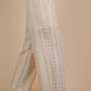 Very J Cotton Lace Bohemian Cargo Pants