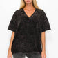 MineralWash VNECK everyday Tshirt HT4166
