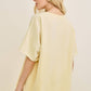 MineralWash VNECK everyday Tshirt HT4166