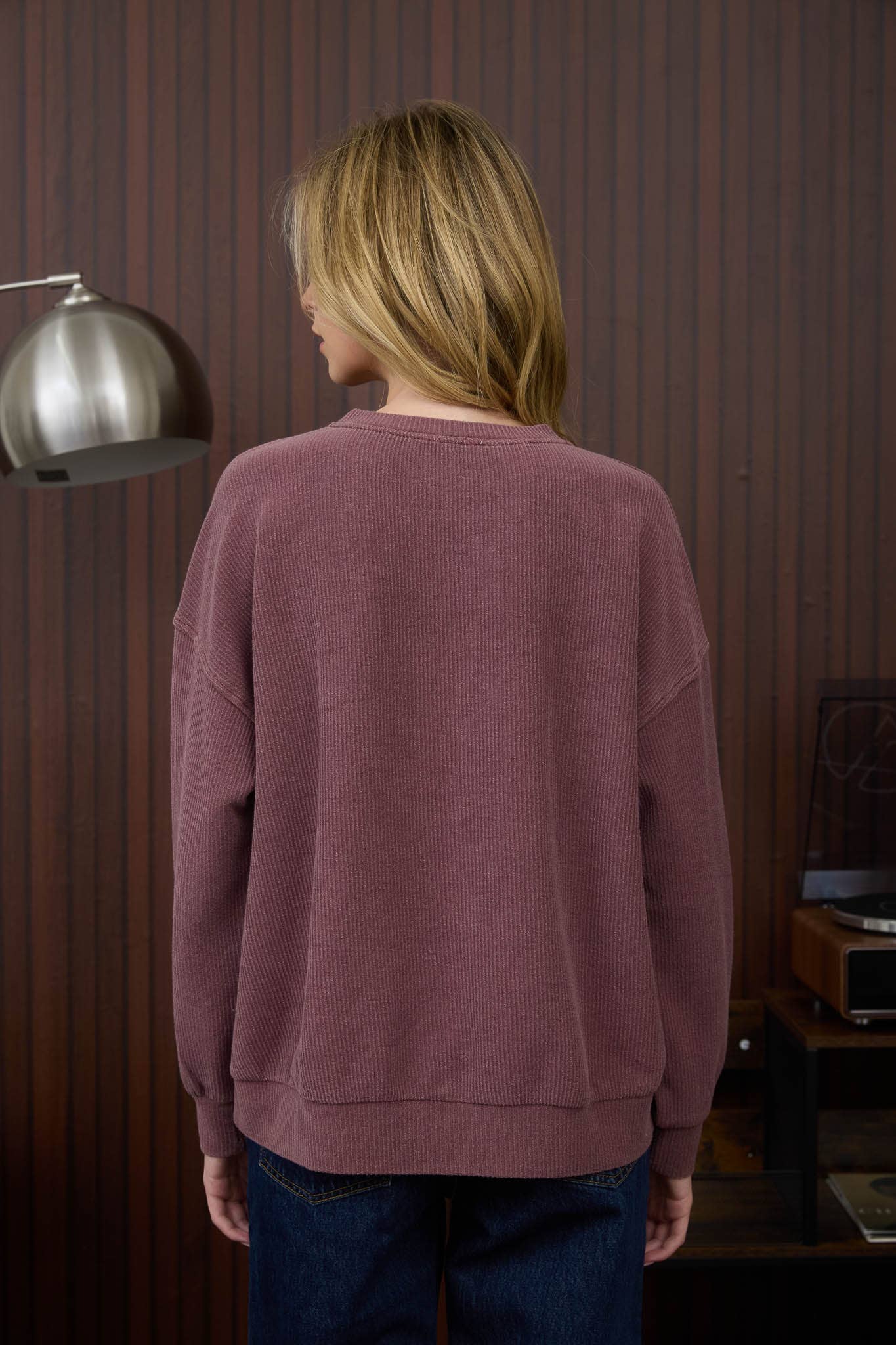 J.O.A TEXAS LONG SLEEVE KNIT TOP
