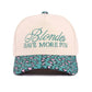 Blondes Have More Fun Two Tone Camo Trucker