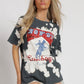 BlueButterCup Tie Dye Howdy Cowboy Graphic T-Shirt