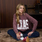 J.O.A TEXAS LONG SLEEVE KNIT TOP