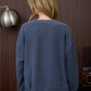 J.O.A TEXAS LONG SLEEVE KNIT TOP