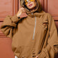 Bibi Distressed mocha Hoodie