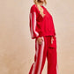 BIBI French Terry Lace trim sweatpants