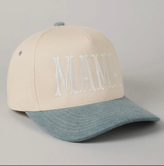 Mama Denim Trucker Hat
