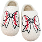 Baseball Bow Slippers