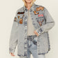 Blue B Rodeo Patch Denim Jacket