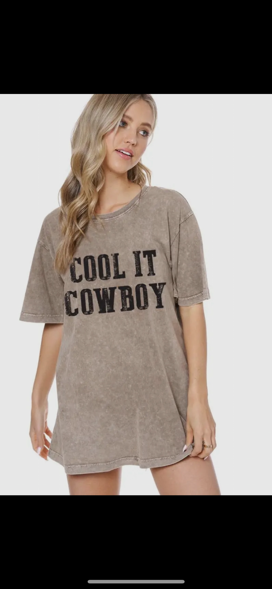 Zutter Cool It CowBoy Graphic T-Shirt
