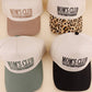 ..Mom's Club Two Tone Canvas Trucker