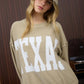 J.O.A TEXAS LONG SLEEVE KNIT TOP