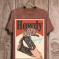 Lotus Howdy Honey leopard Graphic T-shirt