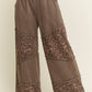 J.her Mineral Washed Leopard tier Sweatpants