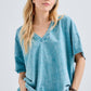 MineralWash VNECK everyday Tshirt HT4166