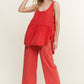 Mineral Washed Studded WideLeg Pocket Pants HP6549