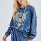 Mineral Washed Free Spirit Graphic sweatshirt HT4150P6
