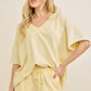 MineralWash VNECK everyday Tshirt HT4166