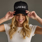 Black Game Day Trucker Hat