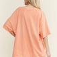 MineralWash VNECK everyday Tshirt HT4166