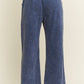 Mineral Washed Studded WideLeg Pocket Pants HP6549