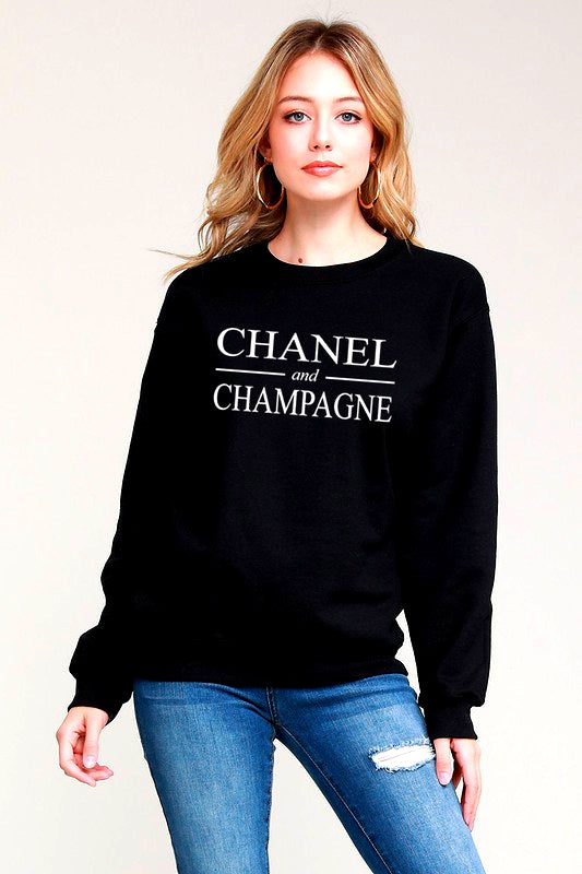 Chanell & Champagne Sweater