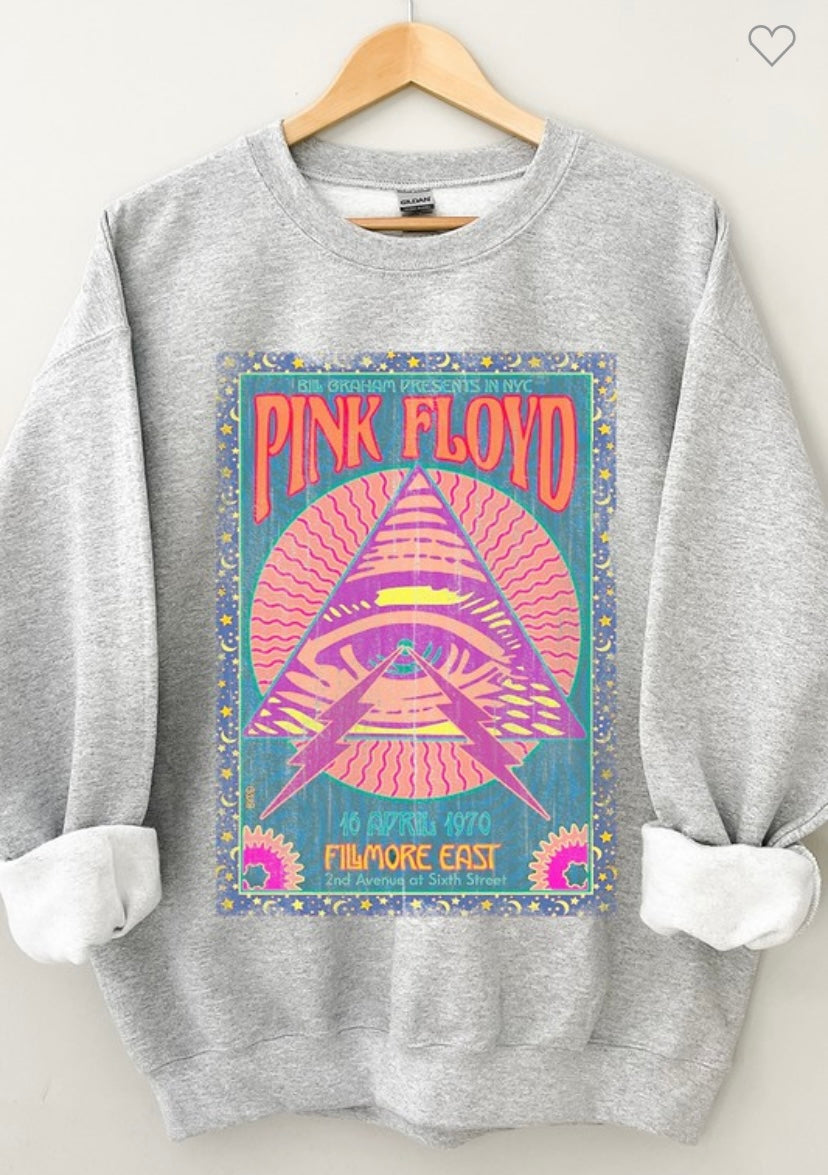 Band Pullover Sweatshirt