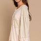 Tracy waffle Knit sweater Top