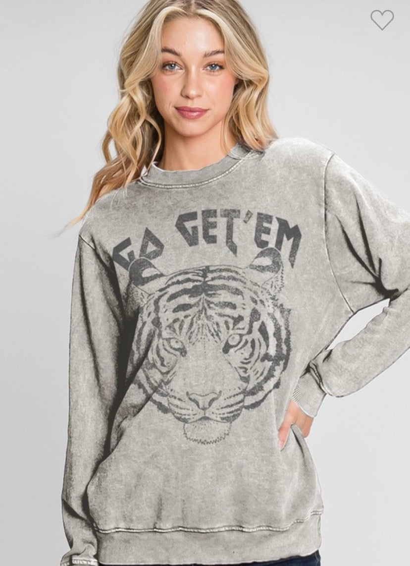 Go Get’Em Tiger pullover