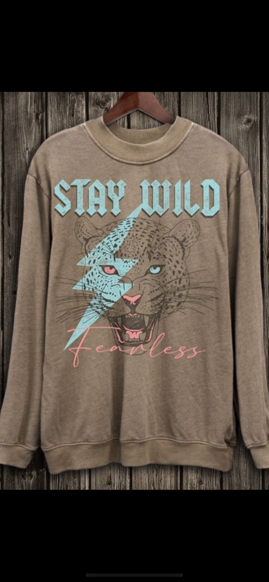 Stay Wild Tiger Sweatshirt